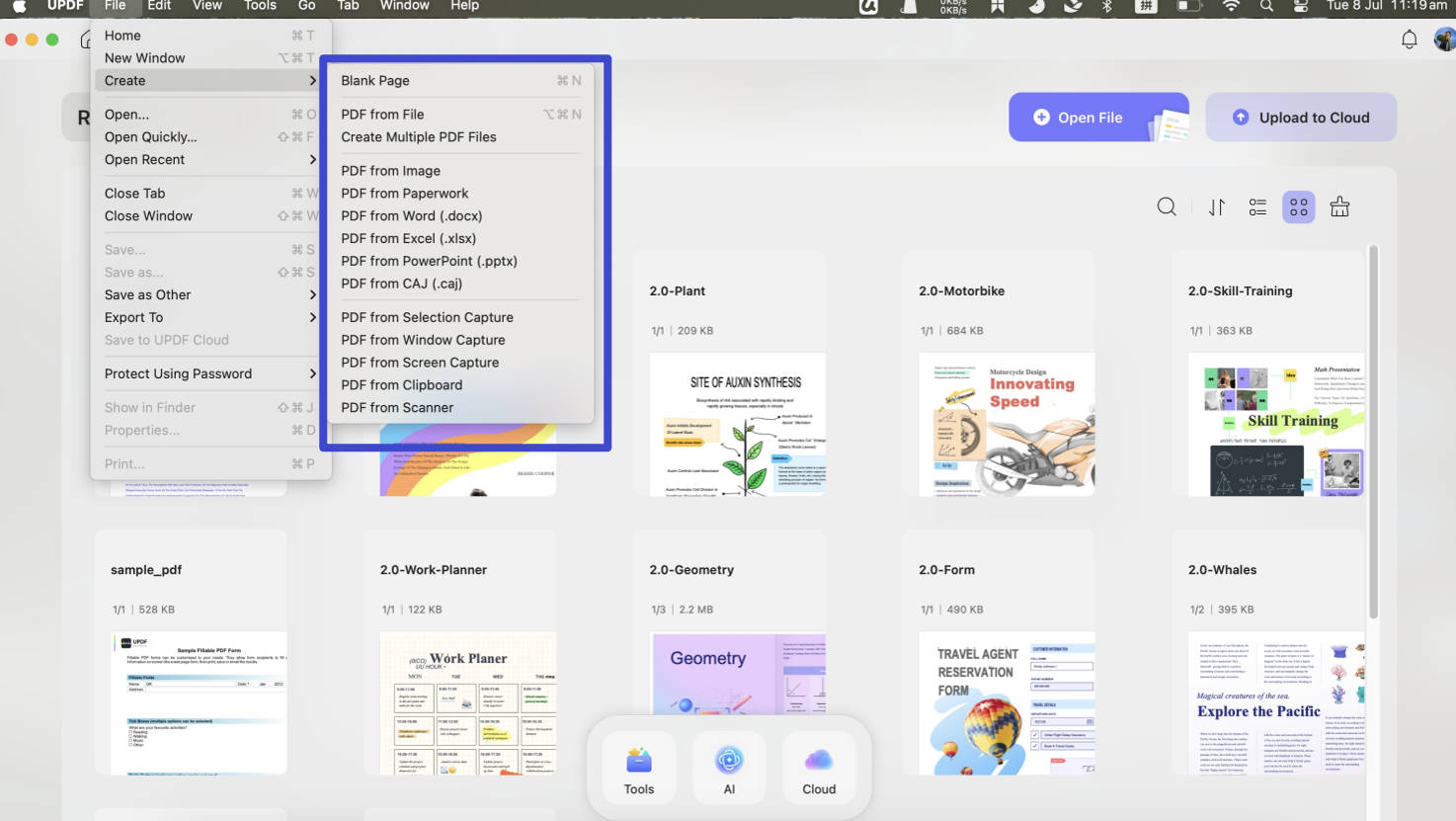 Create PDF