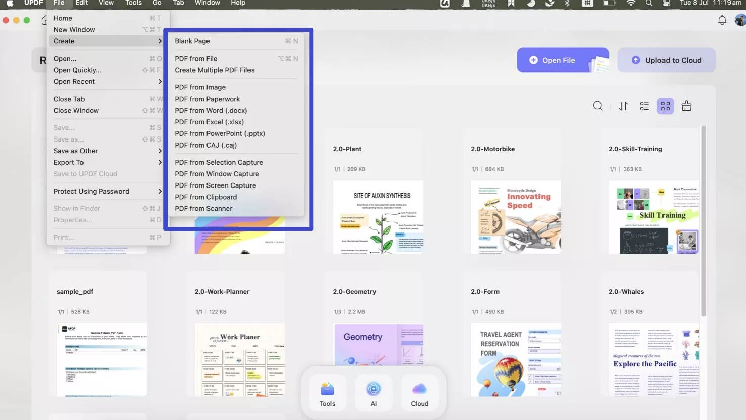 Create PDF