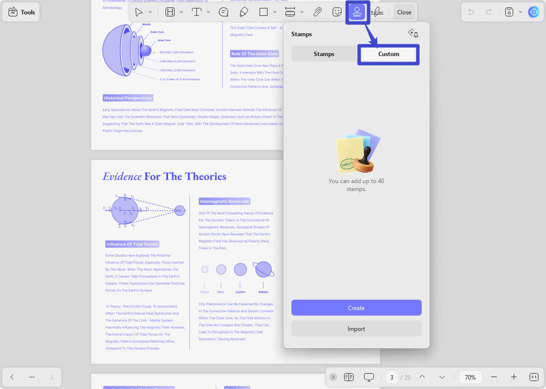 how to create a stamp in adobe
