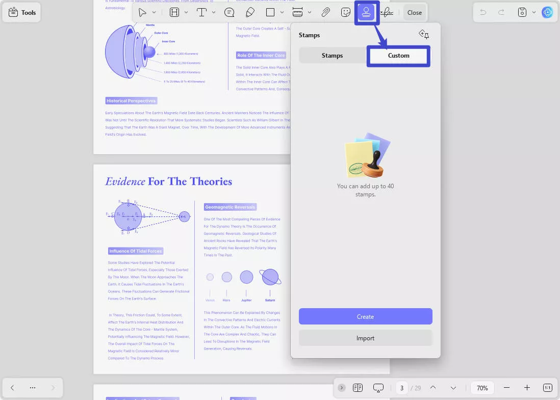 how to create a stamp in adobe