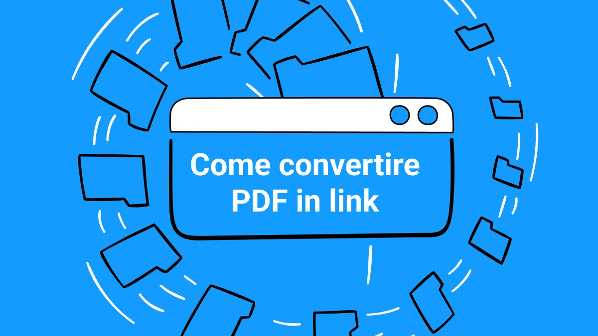 convertire PDF in link