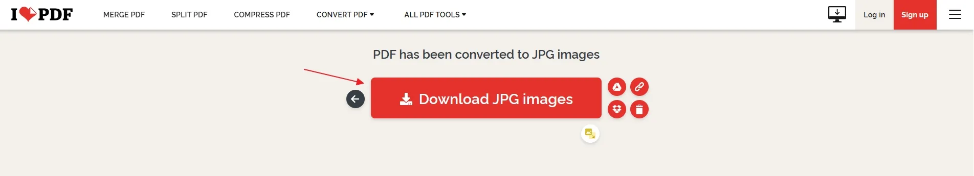 画像をダウンロード ilovepdf