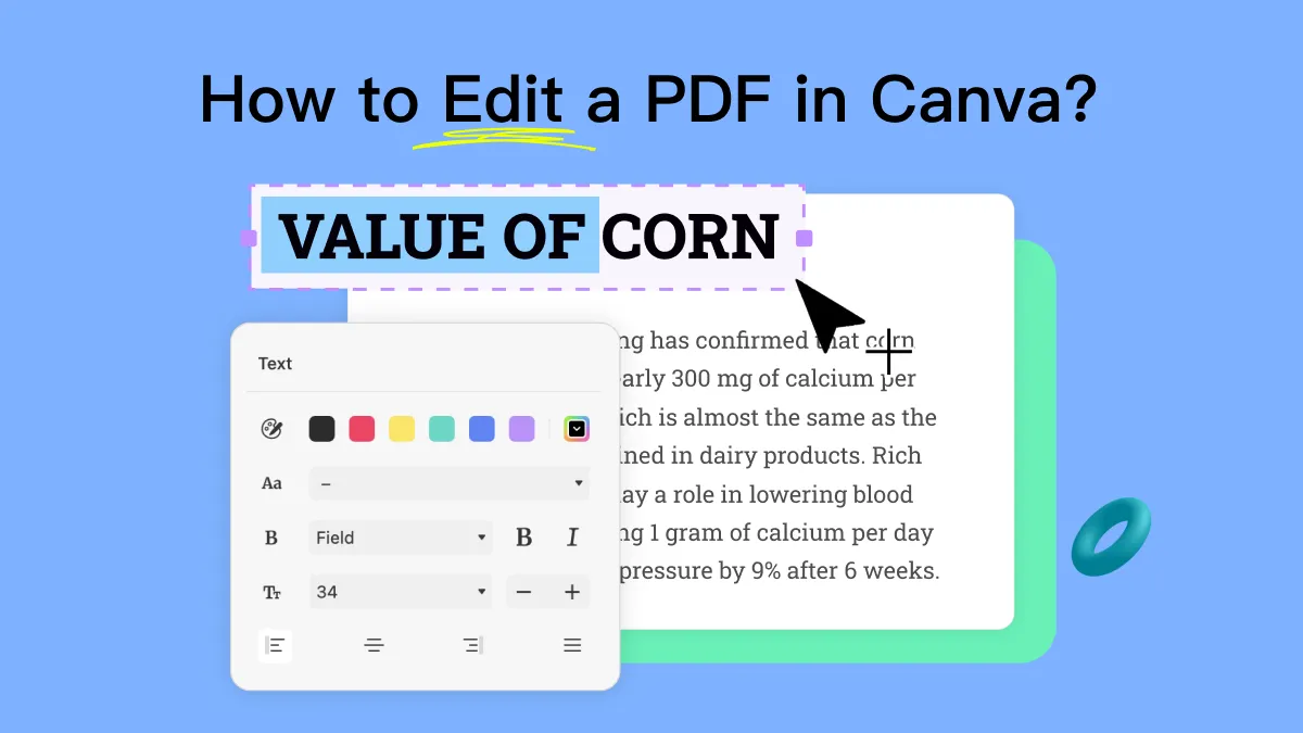 How to Edit a PDF in Canva?
