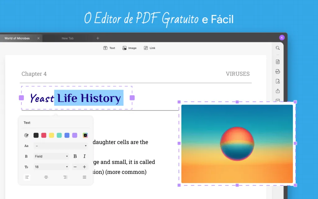 Editor de PDF Tudo-em-um