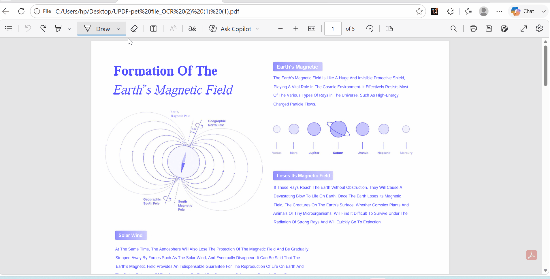 open pdf with microsoft edge