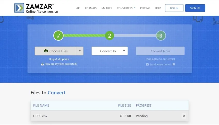 convertir excel en html