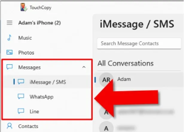 export text messages from iphone to pdf touchcopy
