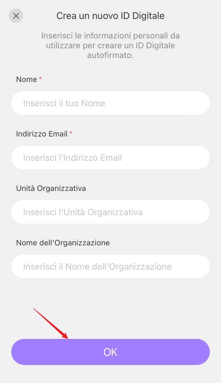 Firmare un documento con una firma digitale