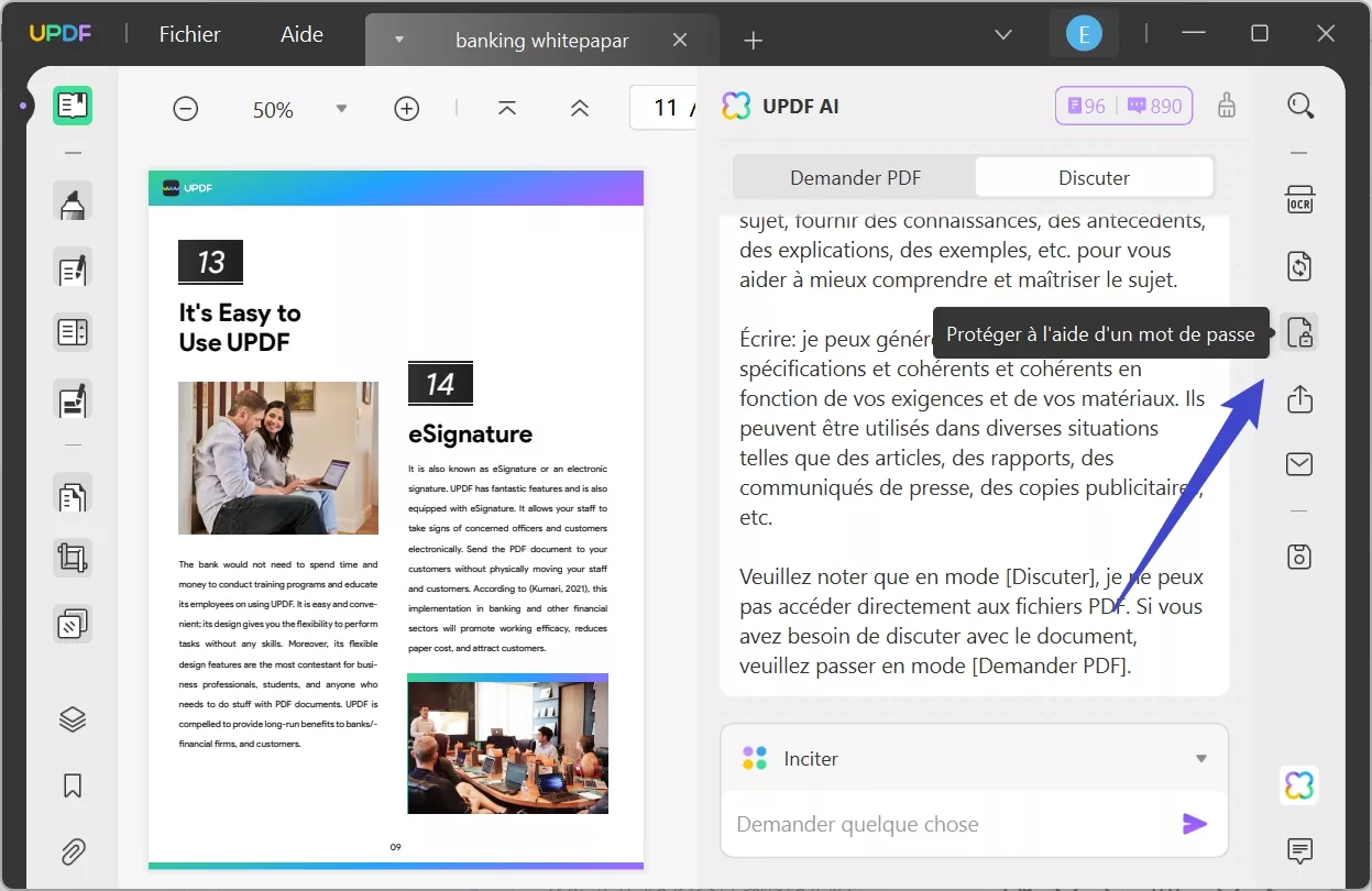 pdf protégé par mot de passe