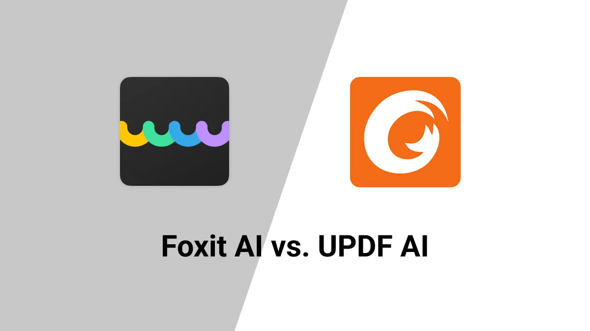 Foxit AI vs. UPDF AI: Which Provides the Most Reliable and Accurate AI PDF Chatting Experience