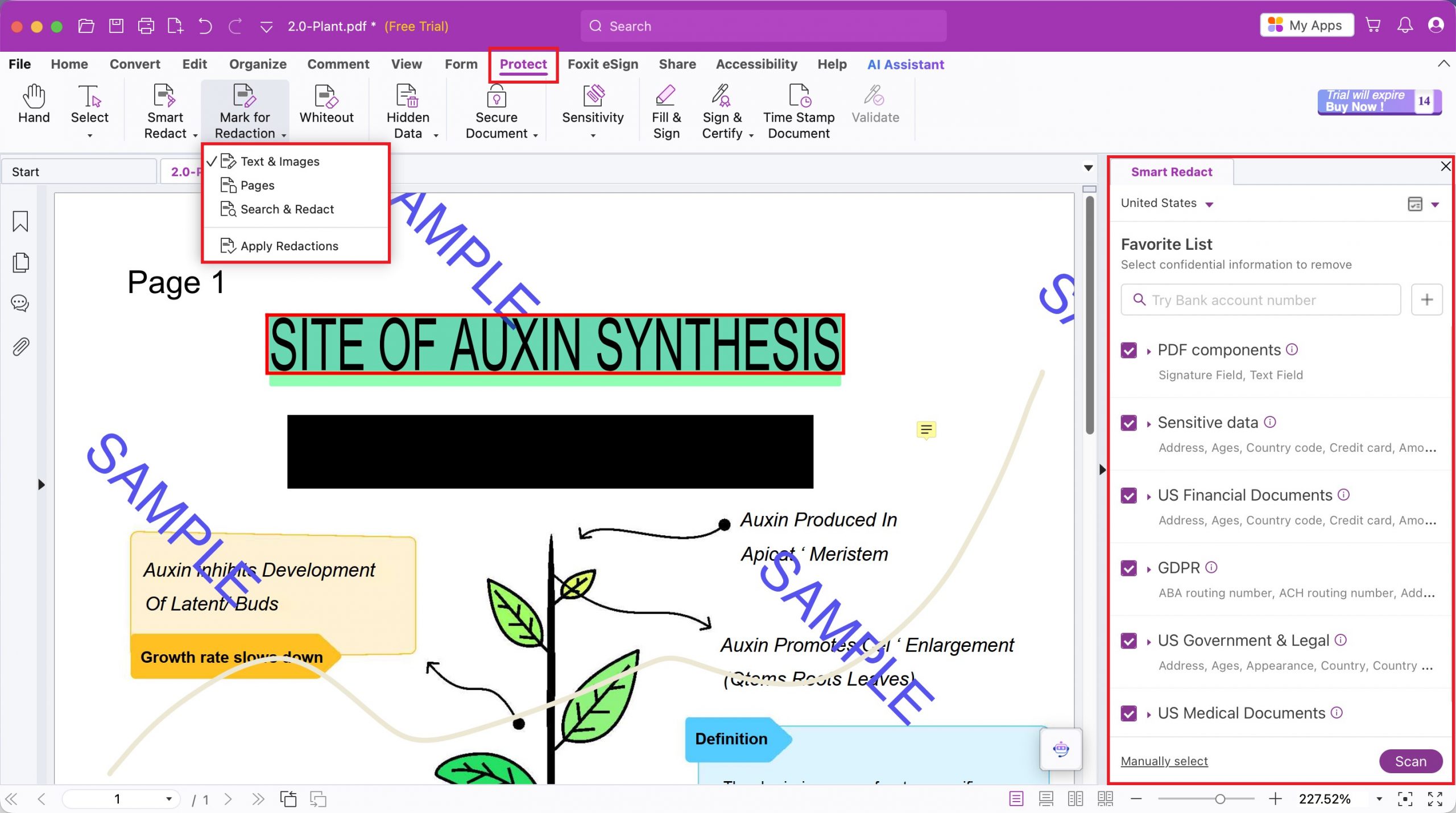 foxit pdf editor redact text and images-2