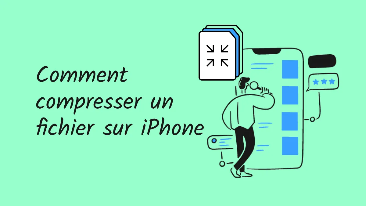 Comment compresser les fichiers sur iPhone et iPad en 2024