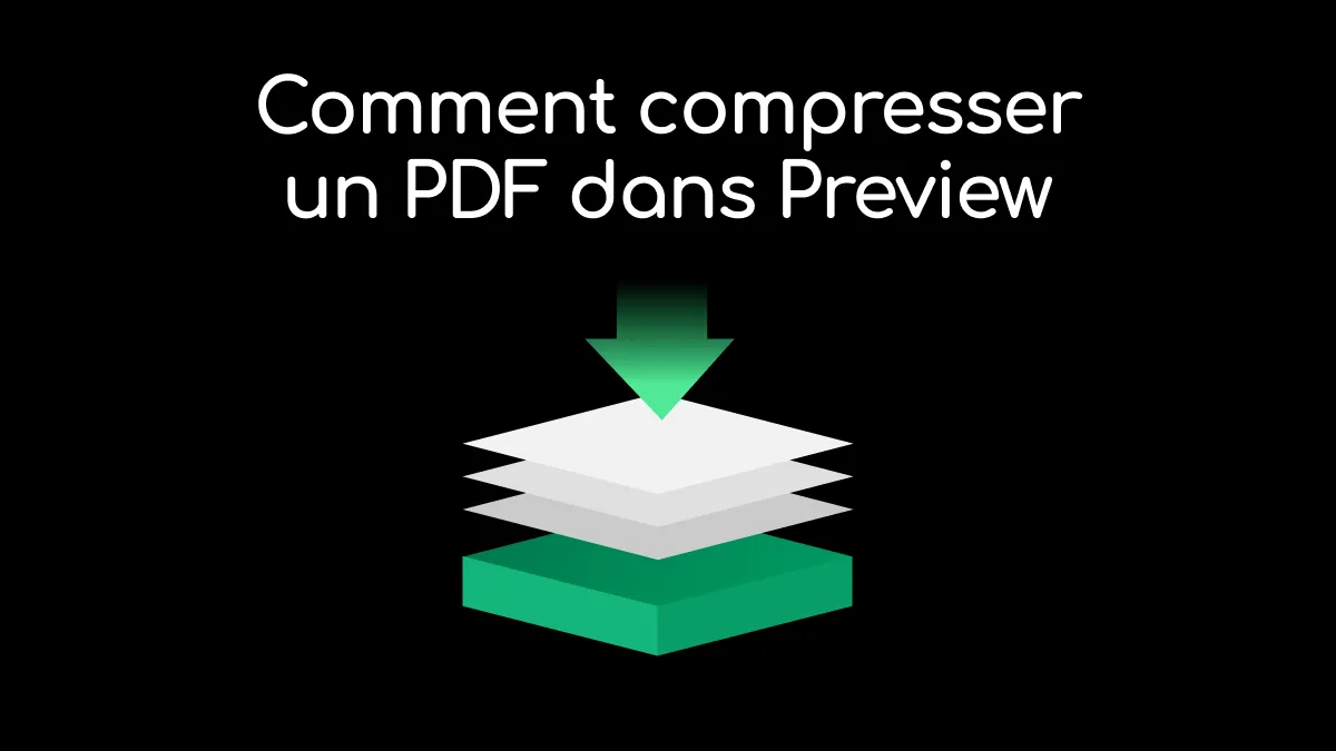 Comment compresser un PDF dans Aperçu sur Mac