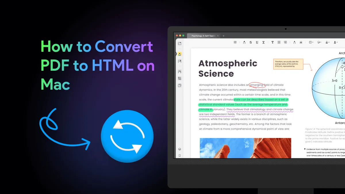 Step-by-Step Tutorial on How to Convert PDF to HTML on Mac (macOS Sonoma Included)