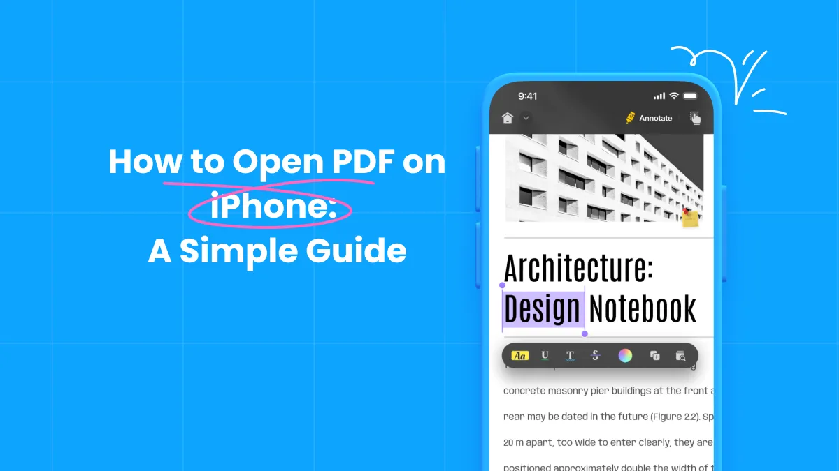How to Open PDF on iPhone: A Simple Guide