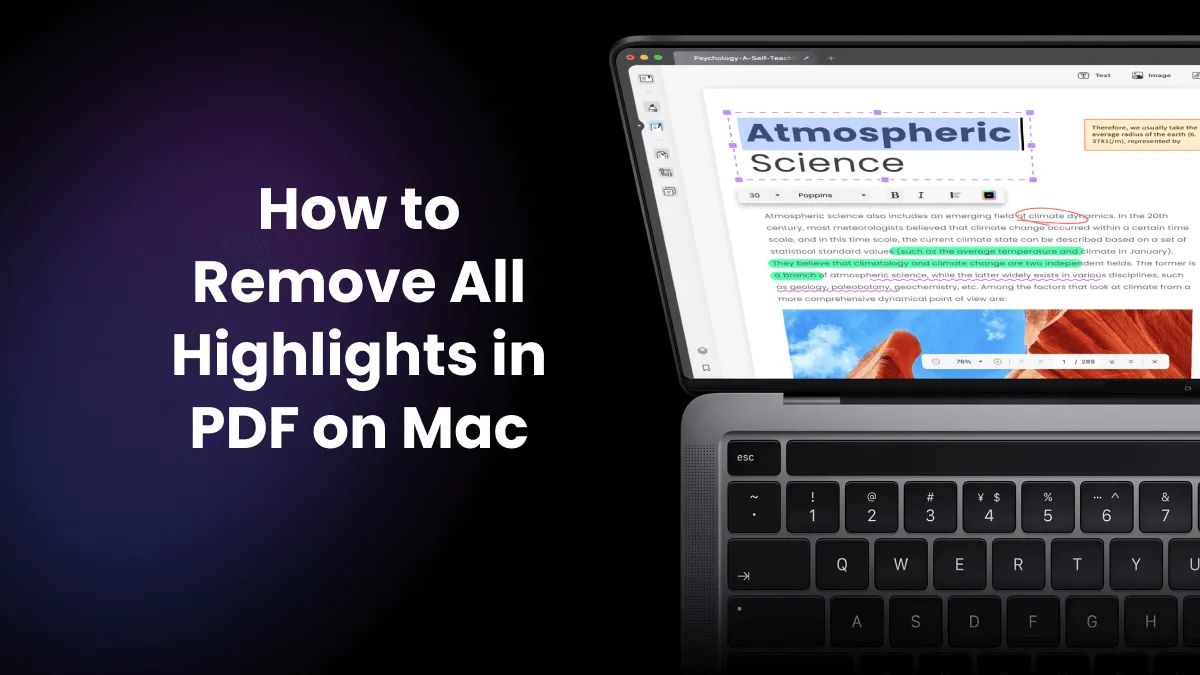 How to Remove All Highlights in PDF on Mac: Quick Tips