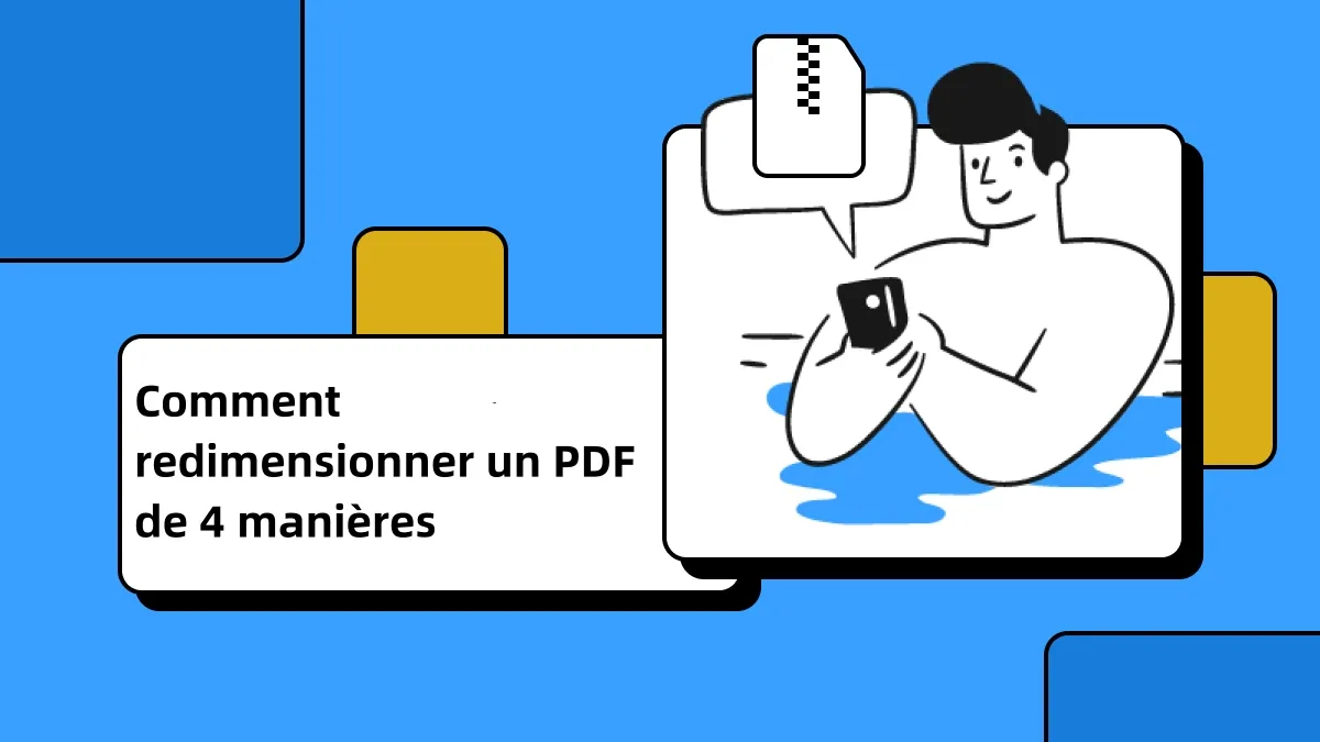 3 façons différentes de redimensionner un PDF rapidement