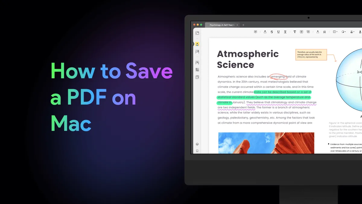 Learn How to Save a PDF on Mac with the Easiest Way in 2024