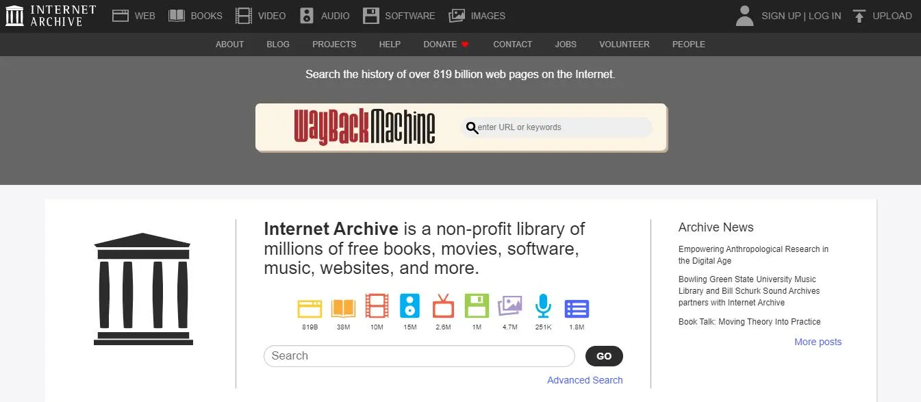 archivio internet alternative alla Library Genesis