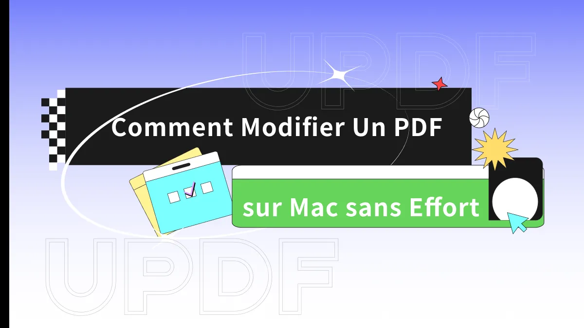 Comment modifier un PDF sur Mac sans effort