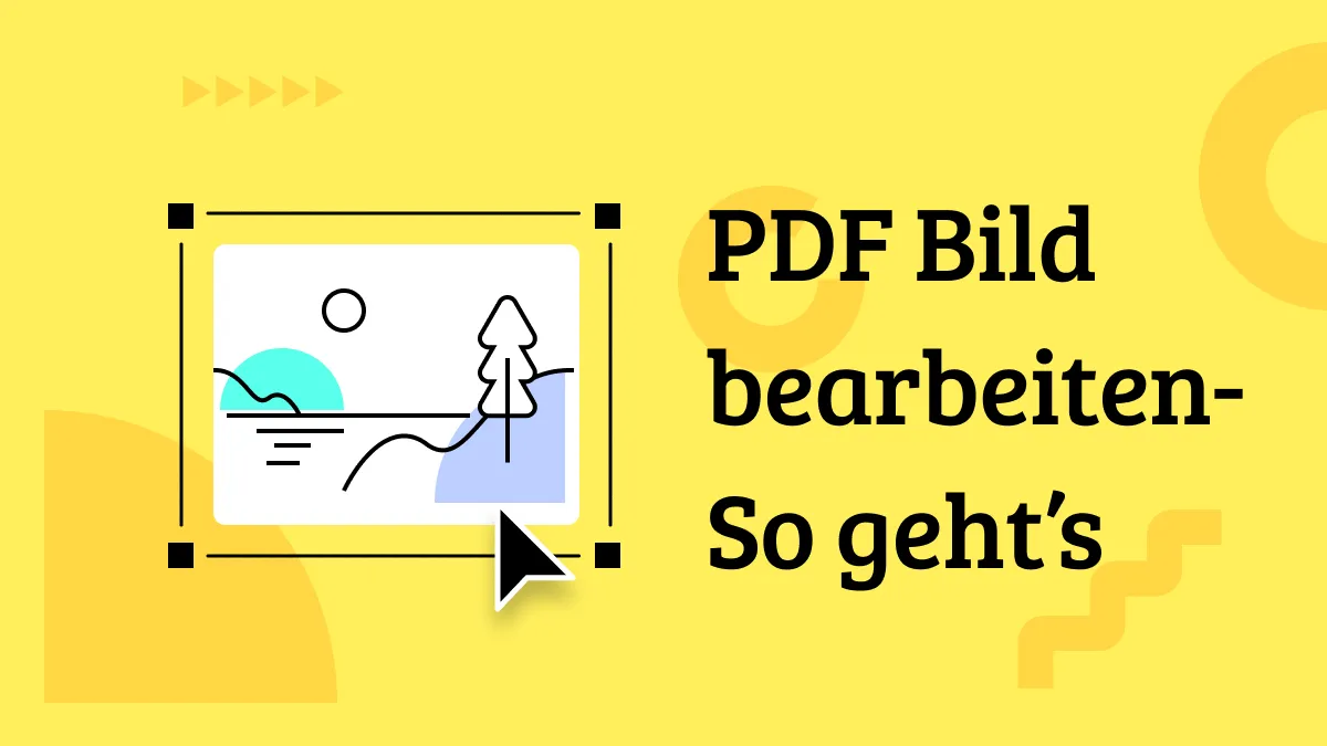 Wie kann ich ein PDF Bild effektiv bearbeiten?