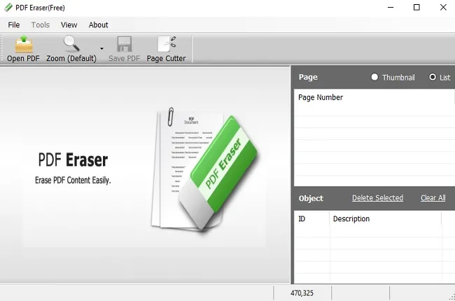 pdf eraser tool pdf eraser