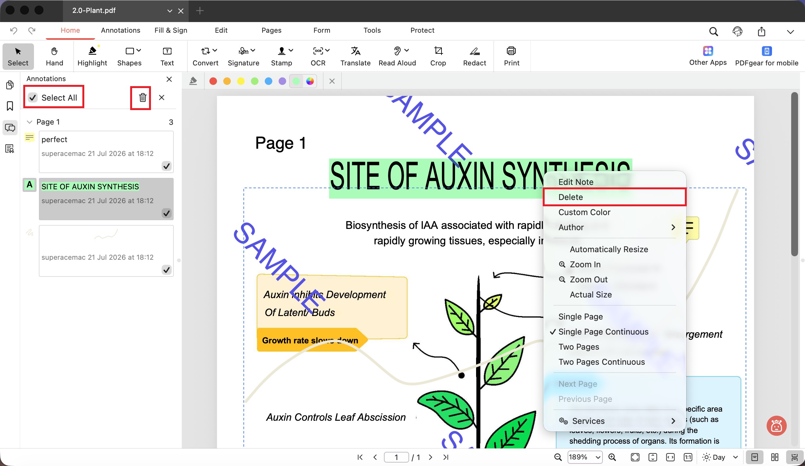 pdf gear delete annotations-6