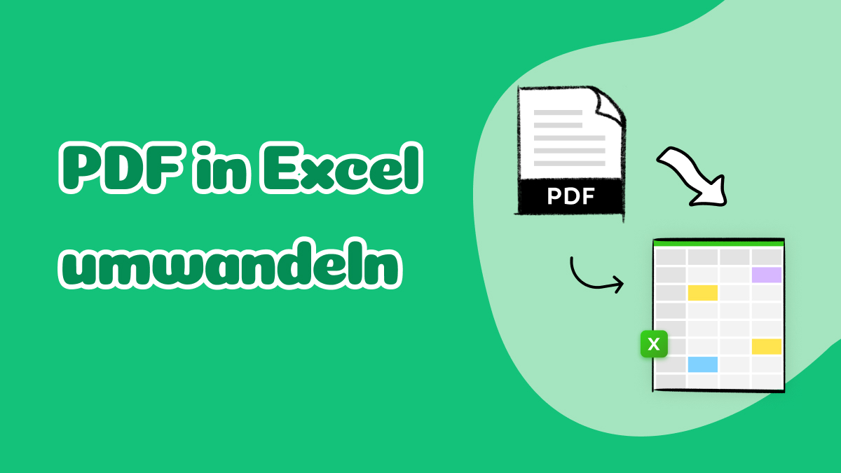 PDF in Excel auf dem Mac umwandeln Das ist zu tun