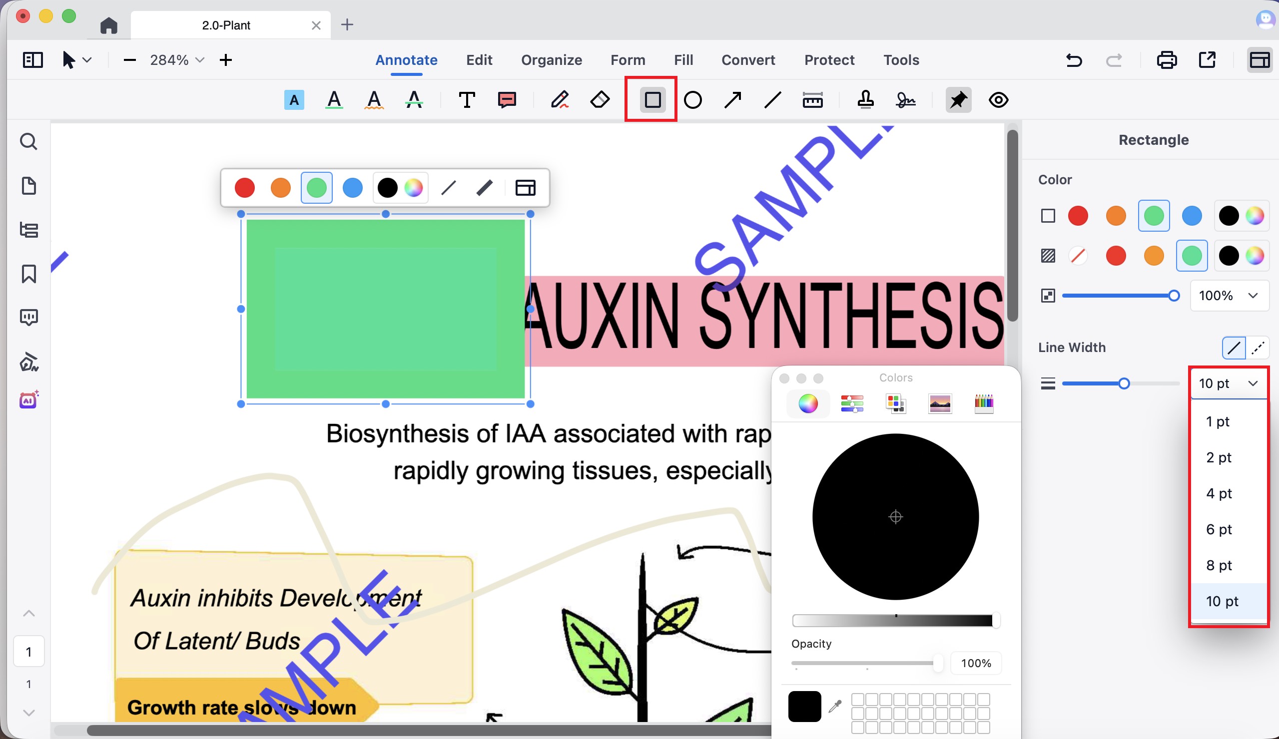 pdf reader pro add shapes-7