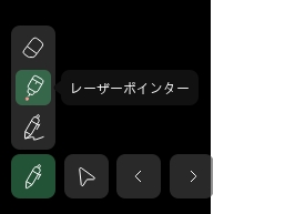 レーザーポインター