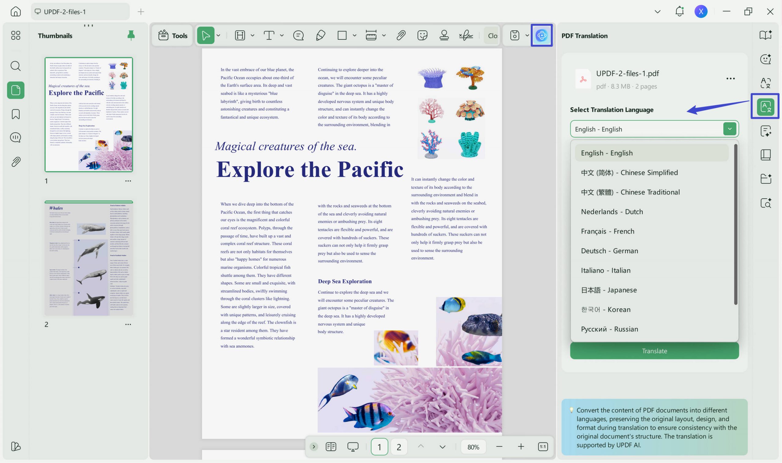 pdf translation