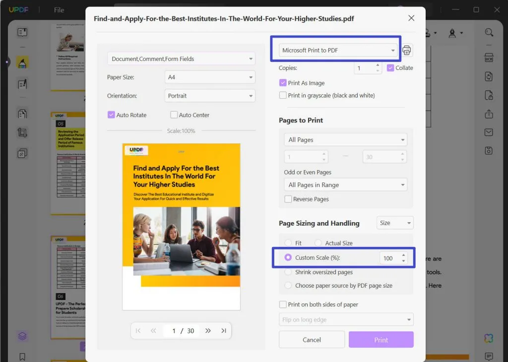 How to Edit a Digitally Signed PDF Document Via Printing?