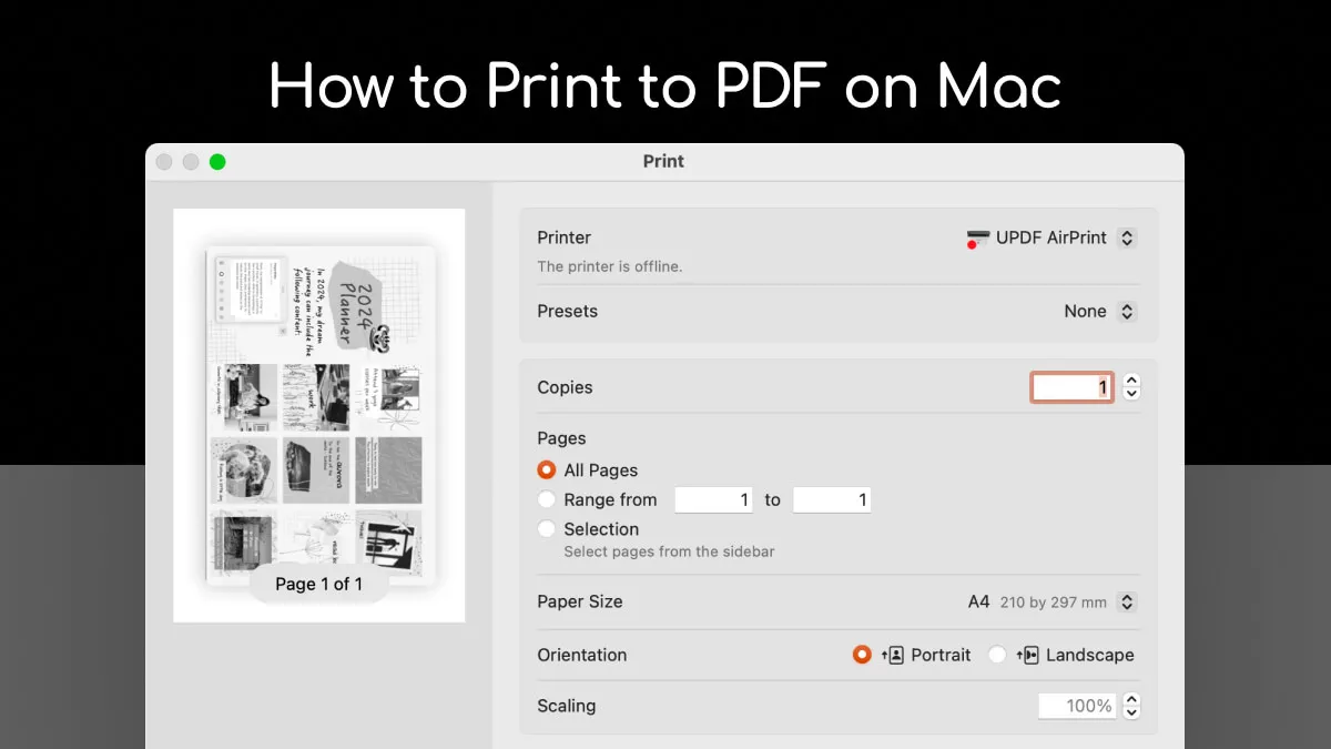 Exploring How to Print to PDF on Mac (macOS Sonoma Compatible)