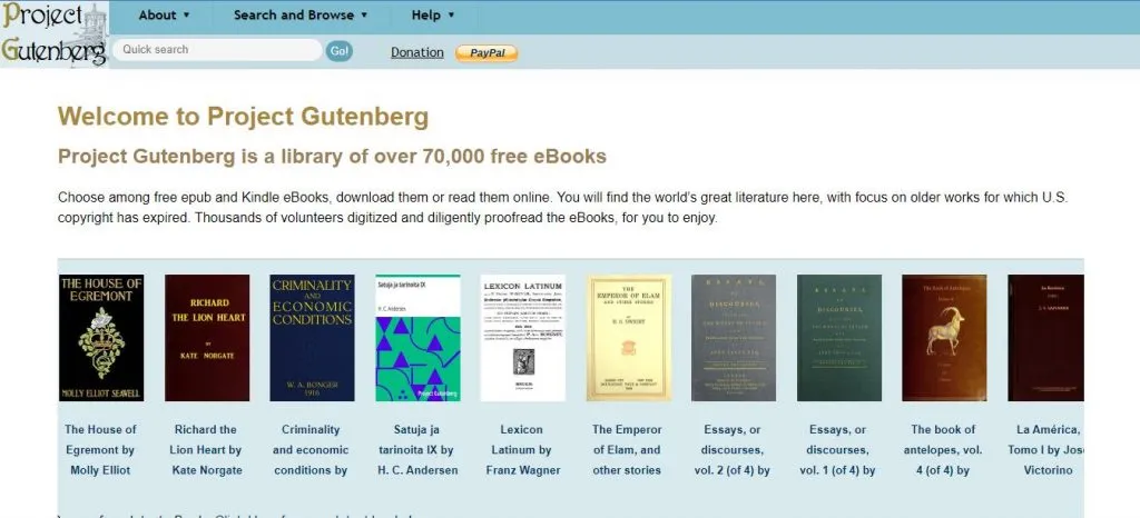 Project Gutenberg