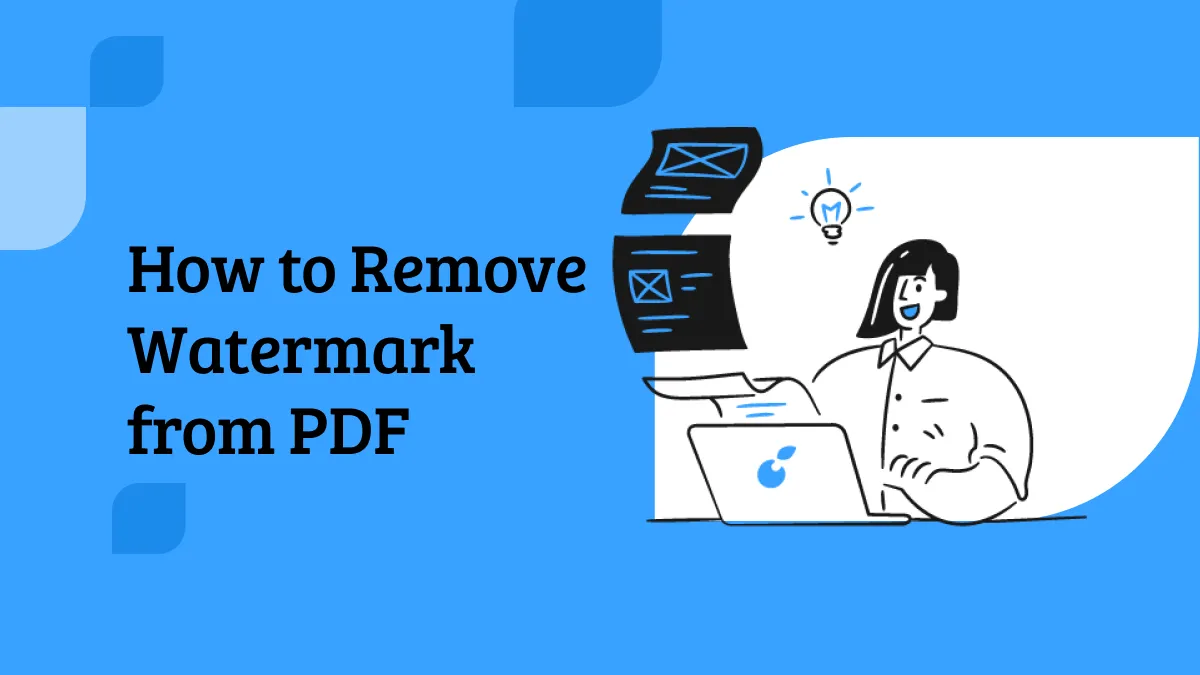 4 Geniales maneras de remover la marca de agua de un PDF