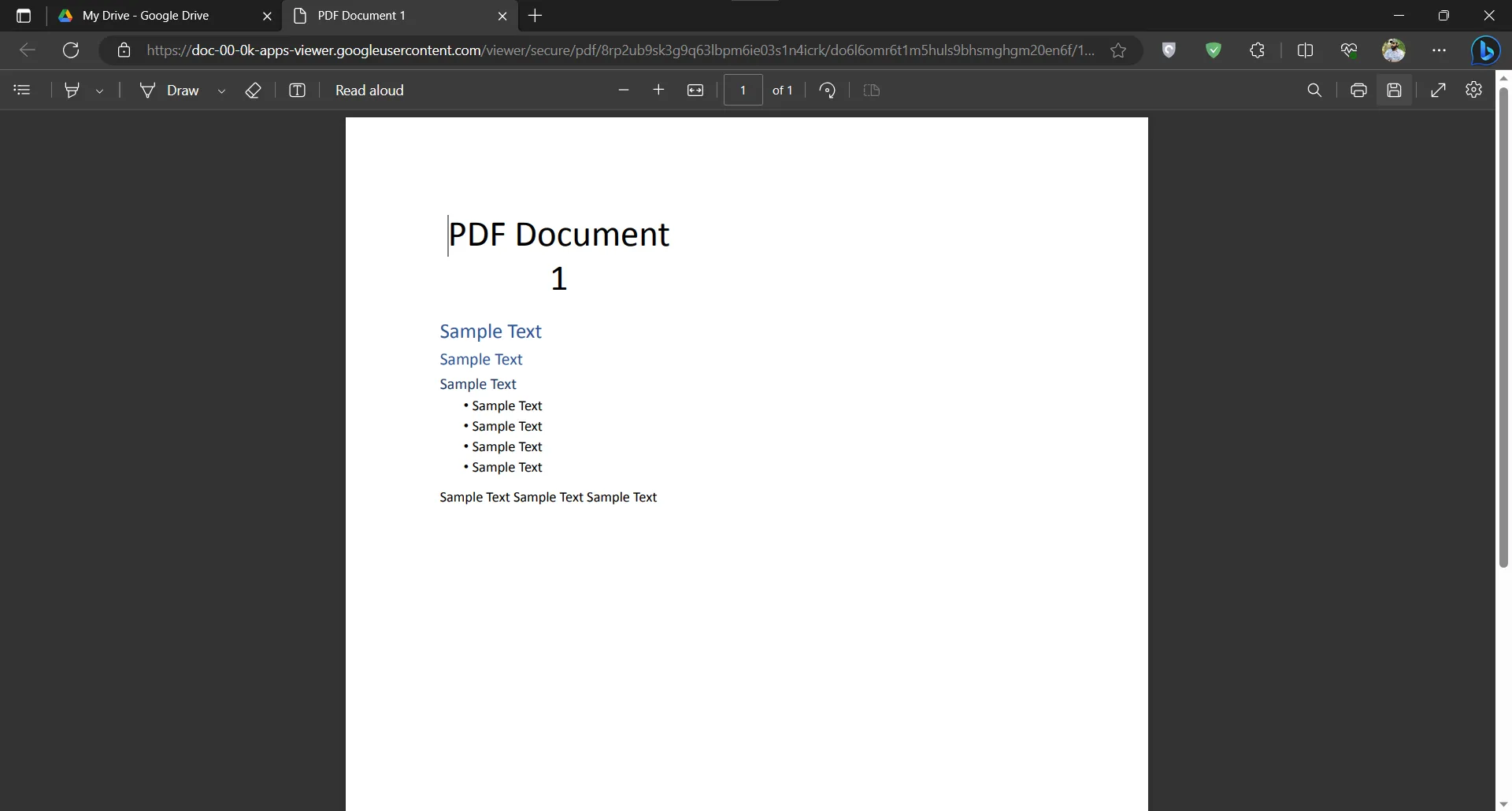 PDF in Google Docs speichern
