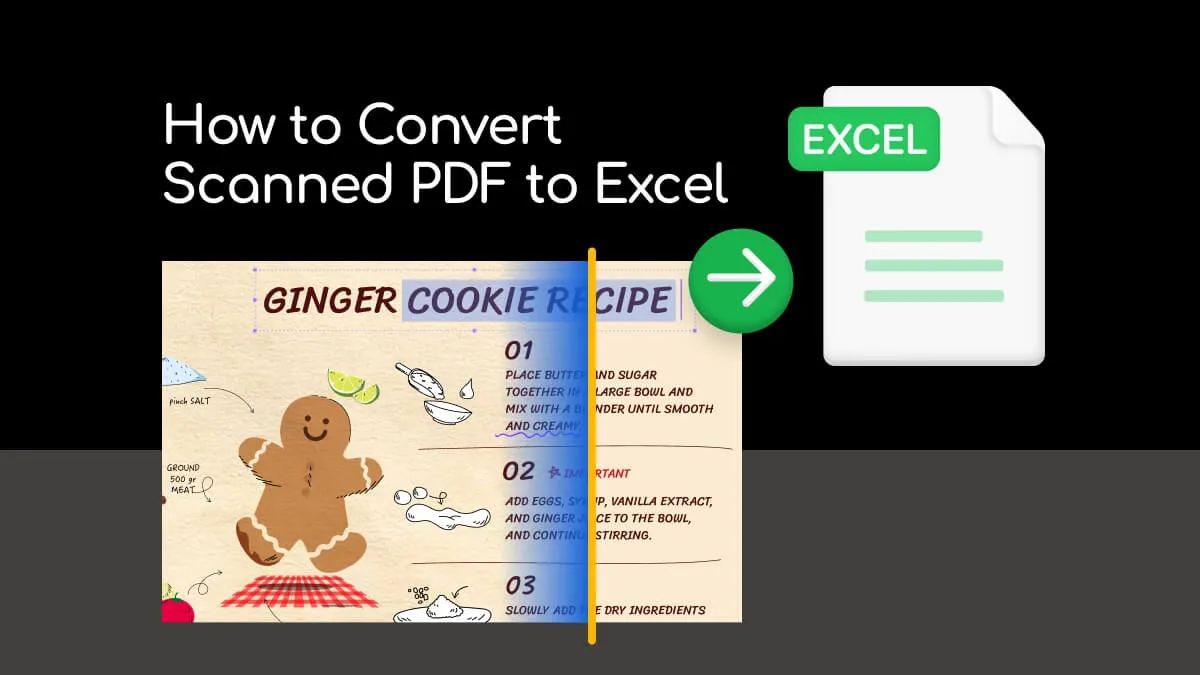 How to Convert Scanned PDF to Excel without Losing Formatting