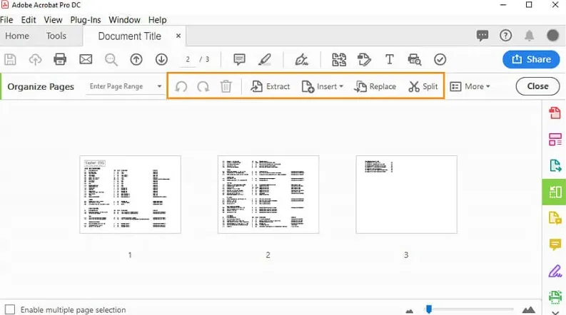 select crop pages in edit pdf option adobe acrobat