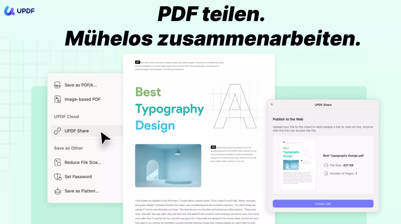 PDF teilen UPDF