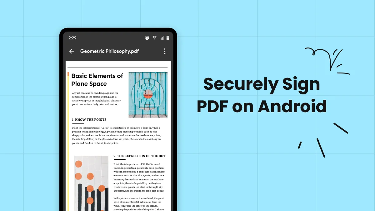 Securely Sign PDF on Android: Efficiency at Your Fingertips