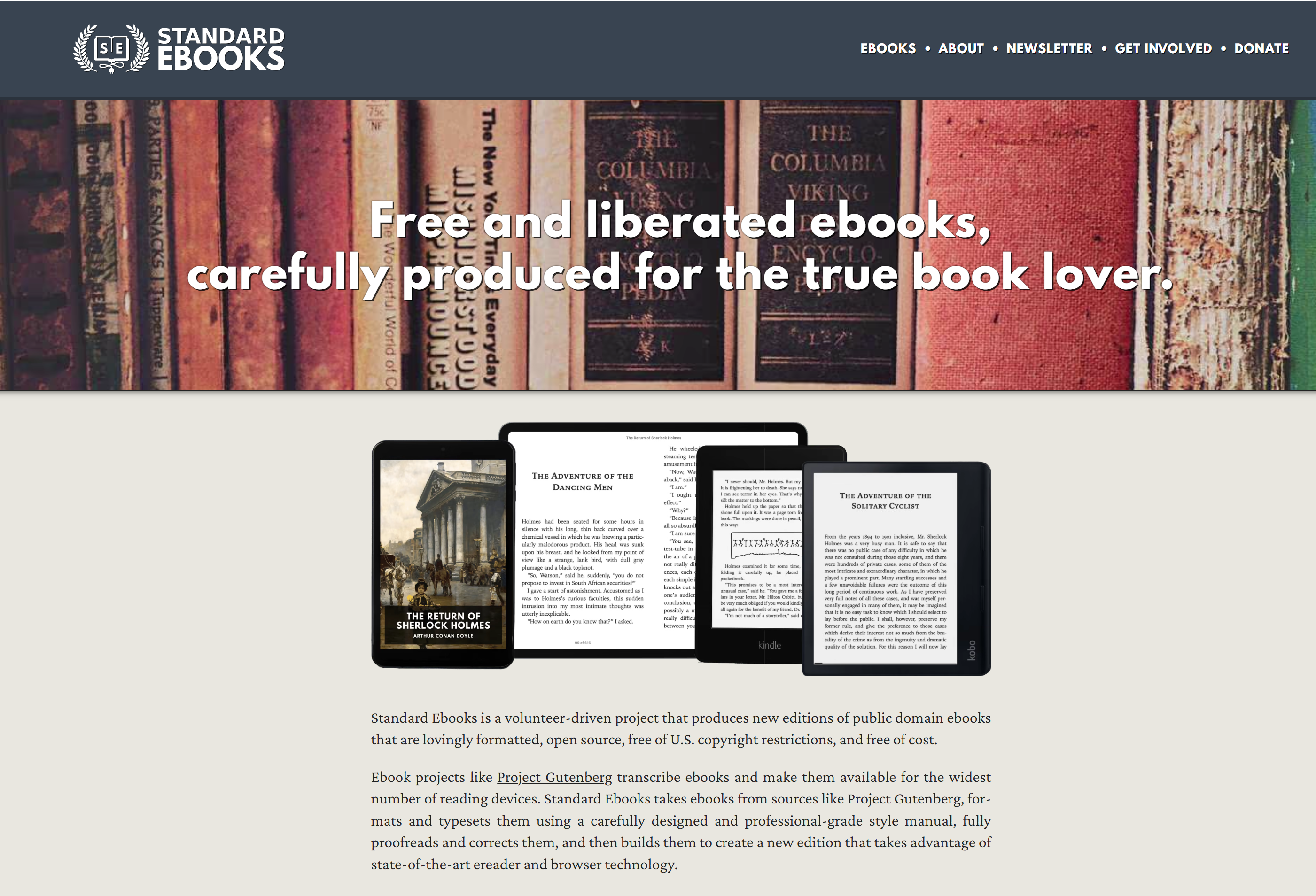 standard ebooks