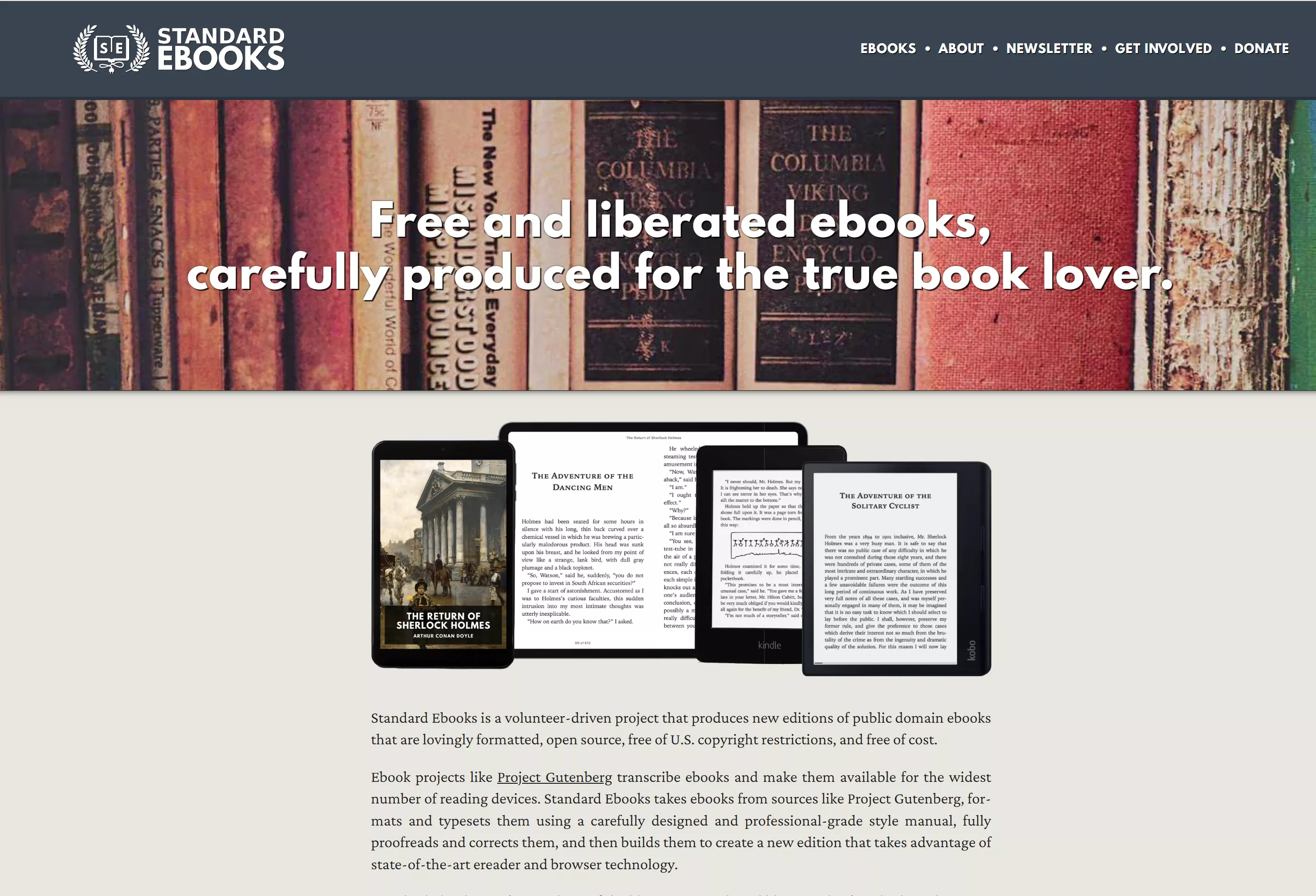 standard ebooks