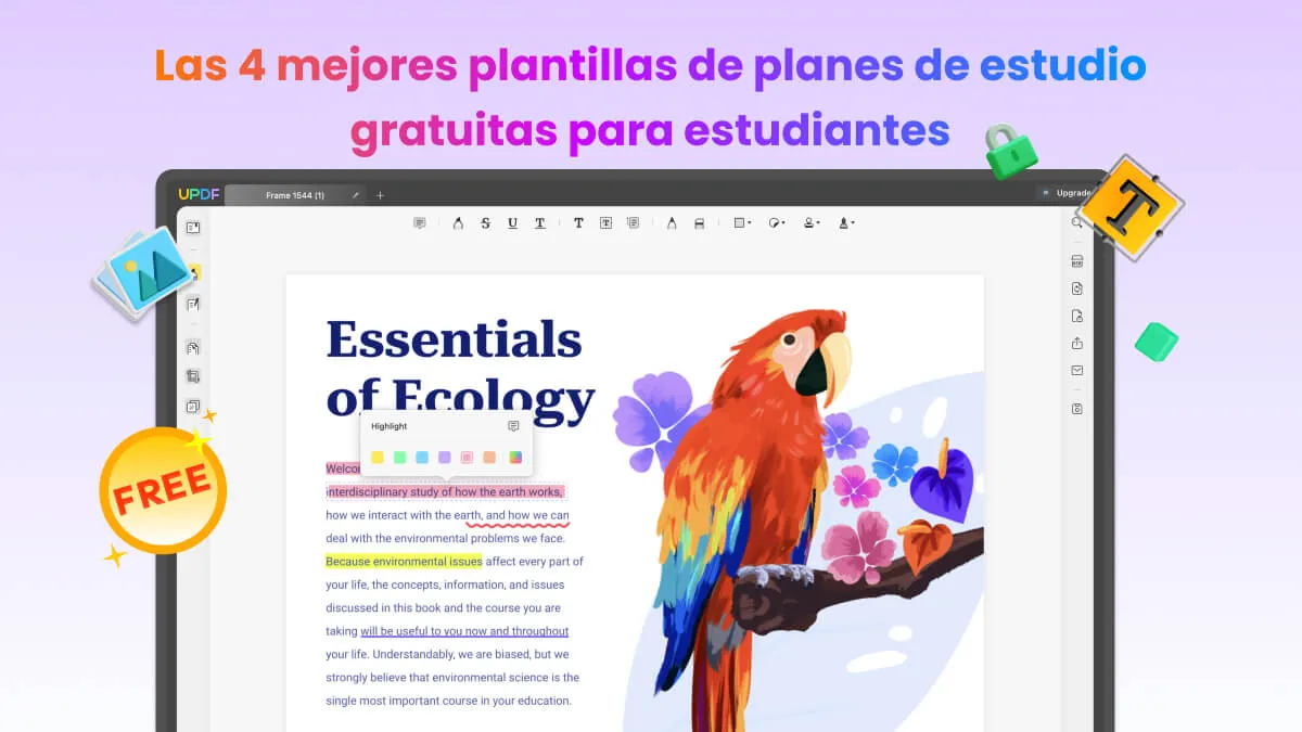 Las 4 mejores plantillas de planes de estudio gratuitas para estudiantes