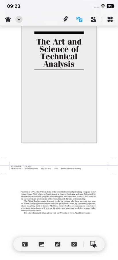 use pen tool to draw on blank pdf updf ios