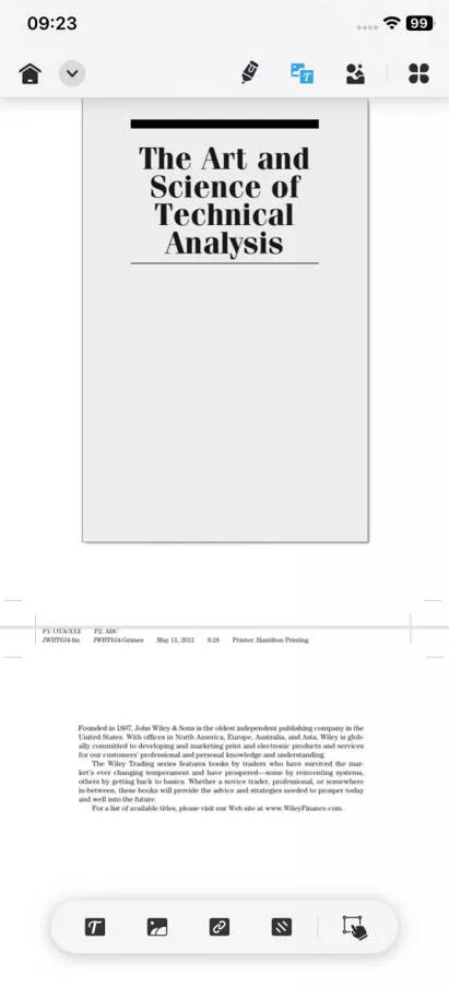 use pen tool to draw on blank pdf updf ios