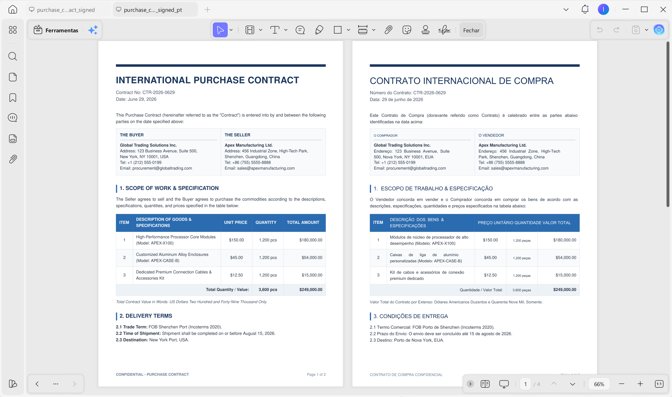 traduzir pdf com updf