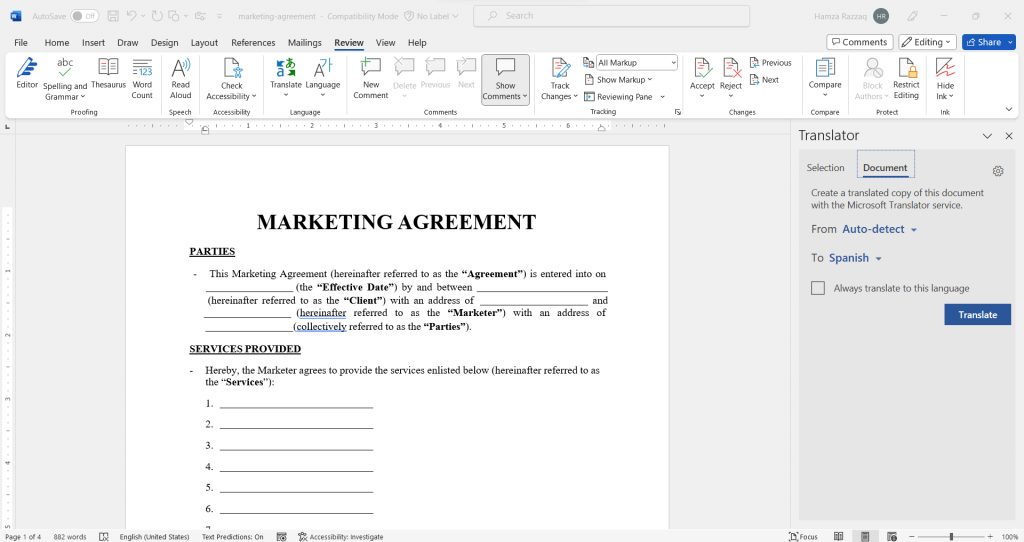how-to-do-english-to-spanish-document-translation-updf