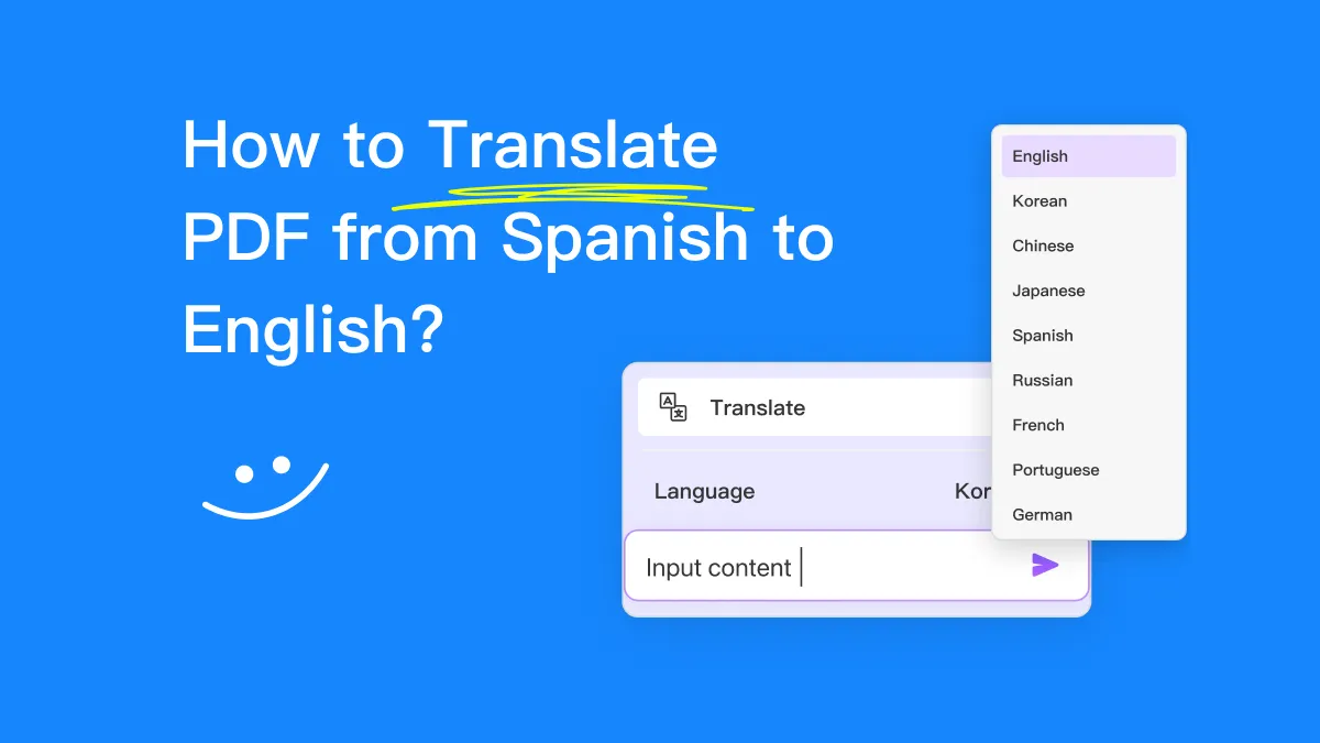 How to Translate PDF from Spanish to English?