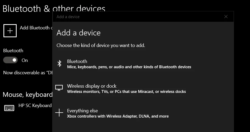 Bluetooth in Windows einschalten