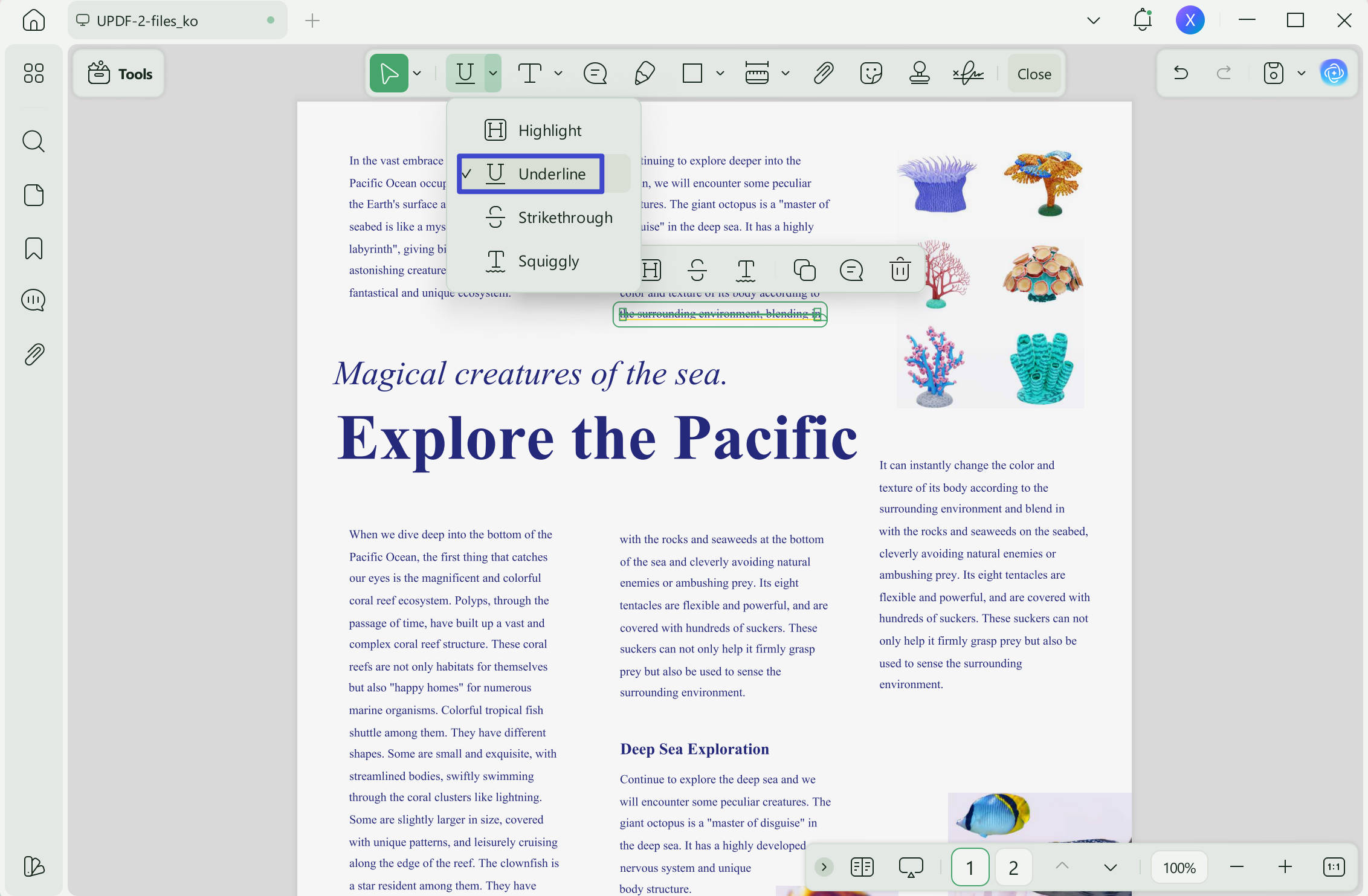 annotate pdf on windows marktp text on windows